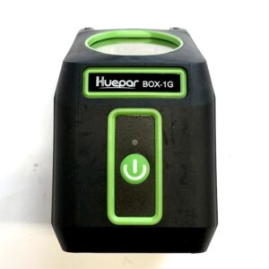 レーザー墨出し器のスイッチ部分