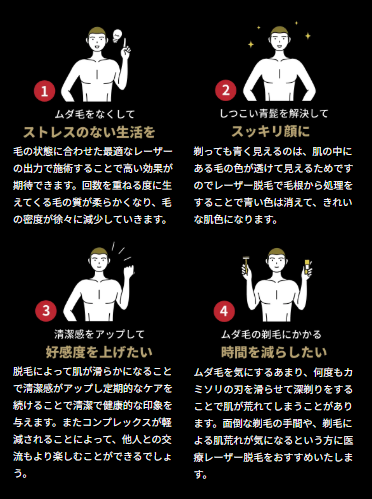 脱毛をするメリットの紹介