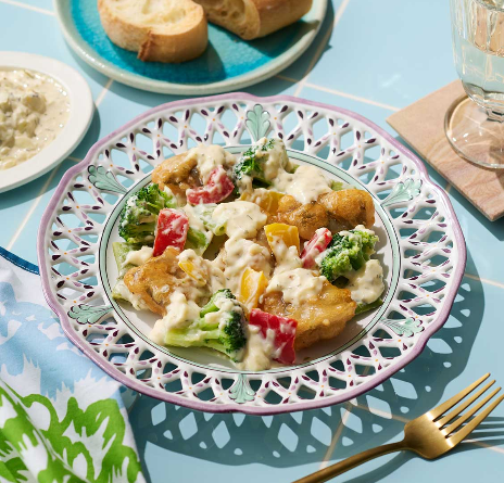 白身魚のタルタルソースの画像