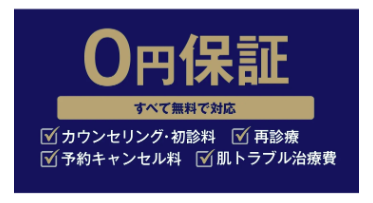0円保証の案内