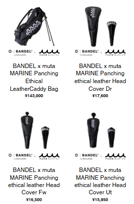 キャディーバッグ、ヘッドカバーの画像