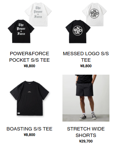 Tシャツと短パンの画像