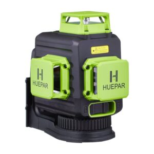 黒と緑のレーザー墨出し器