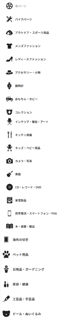 カテゴリー一覧