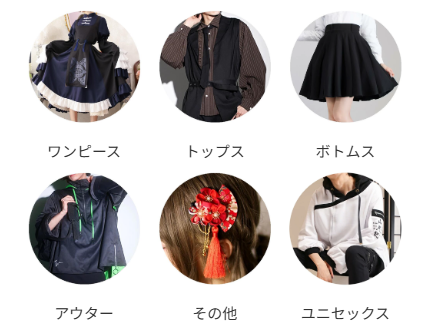 カテゴリー一覧の案内