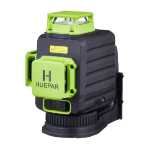 黒と緑のレーザー墨出し器