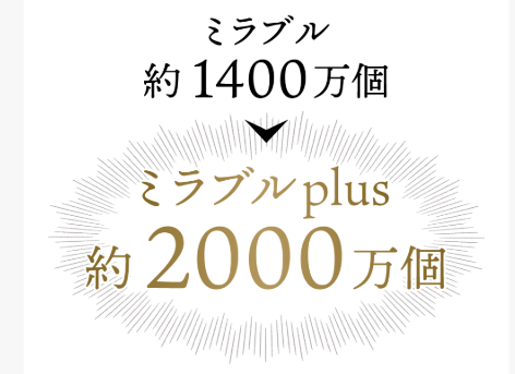 ファインバブルが増えたことをあらわしている画像