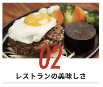 鉄板の上にハンバーグがのっている